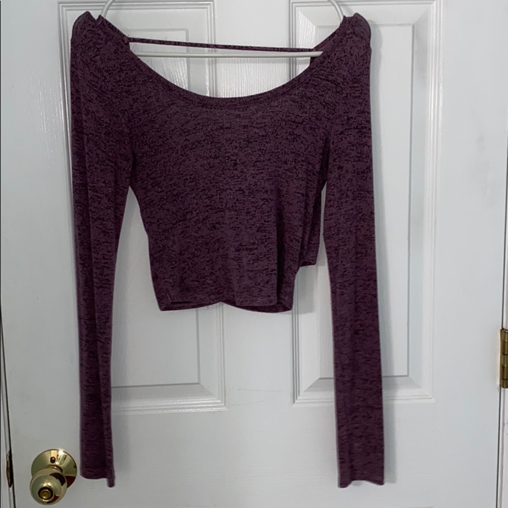 Long Sleeve Crop Top